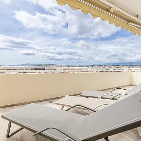 Appartement 45 Croisette - Luxurious 3-bedroom Croisette Terrace&sea View