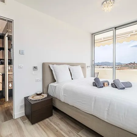 45 Croisette - Luxurious 3-bedroom Croisette Terrace And Sea View * Cannes